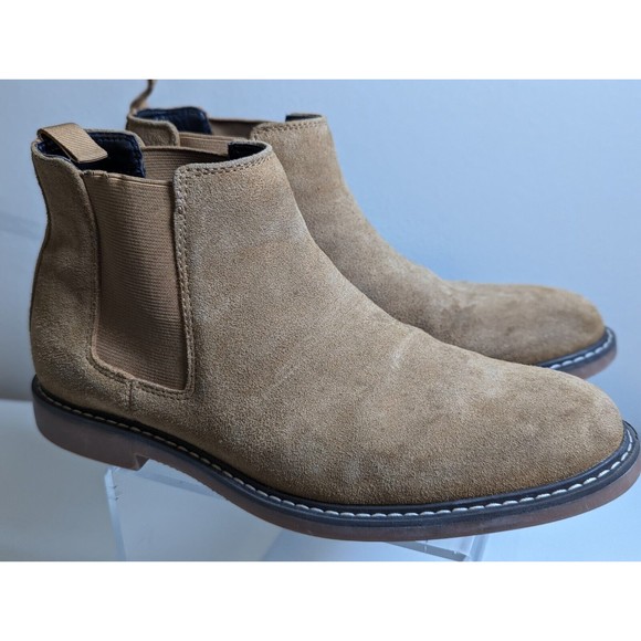 Abound Shoes Abound Chelsea Suede Leather Boots Sz 75 Mens Euc Poshmark